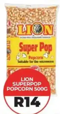 1UP LION Super Pop Popcorn offer
