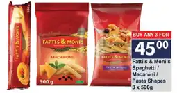 President Hyper Fatti's & Moni's Pasta Shapes offer