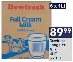 President Hyper Dewfresh Full Cream Milk UHT Process offer