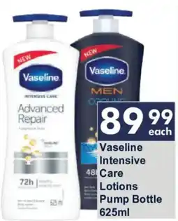 President Hyper Vaseline Intensive Care Lotions Pump Bottle offer