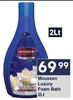 President Hyper Mousson Luxury Foam Bath offer