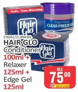 KitKat Cash and Carry Hair Glo Conditioner + Relaxer + Edge Gel offer