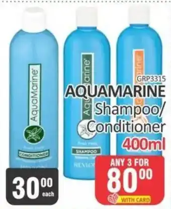 Aquamarine Shampoo/Conditioner