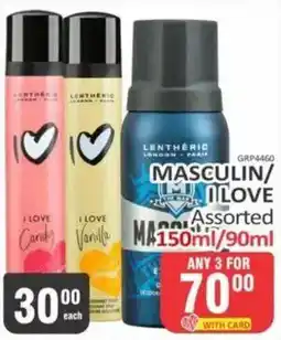 KitKat Cash and Carry Lentheric Masculin/I Love Assorted offer