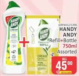 KitKat Cash and Carry HANDY ANDY Cleanboost Refill+ Bottle Assorted offer