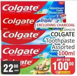 KitKat Cash and Carry Colgate Toothpaste Assorted offer