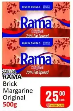 KitKat Cash and Carry Rama Brick Margarine Original offer