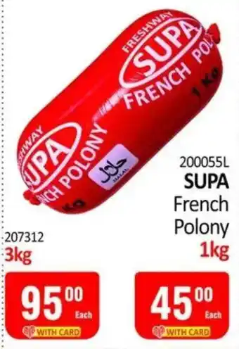 SUPA French Polony