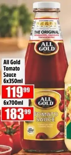 Devland Cash And Carry All Gold Tomato Sauce offer