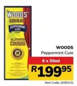 Jumbo WOODS Peppermint Cure offer