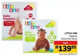 Jumbo LITTLE ONE Nappies Assorted offer