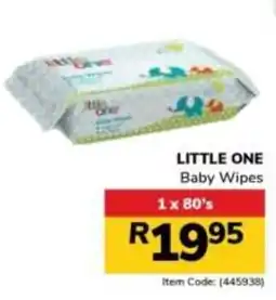 Jumbo LITTLE ONE Baby Wipes offer