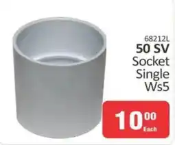 KitKat Cash and Carry 50 SV Socket Single Ws5 offer
