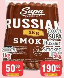 KitKat Cash and Carry Supa Freshway Russian Smoked offer