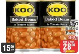 KitKat Cash and Carry KOO Baked Beans in Tomato Sauce offer