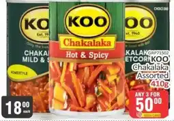 KitKat Cash and Carry KOO Chakalaka Assorted offer