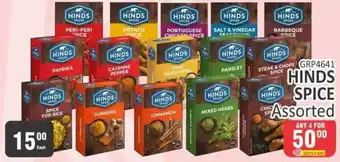 HINDS SPICE Assorted