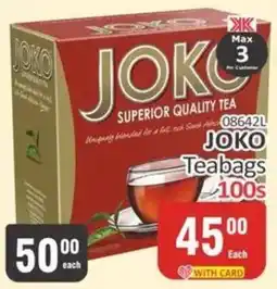 KitKat Cash and Carry JOKO Teabags offer