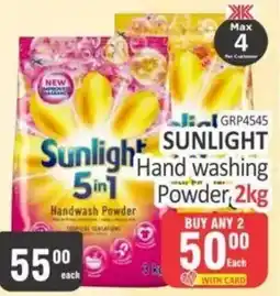 KitKat Cash and Carry Sunlight 5in1 Handwash Powder offer
