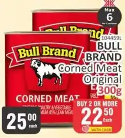 KitKat Cash and Carry Bull Brand Corned Meat Original offer