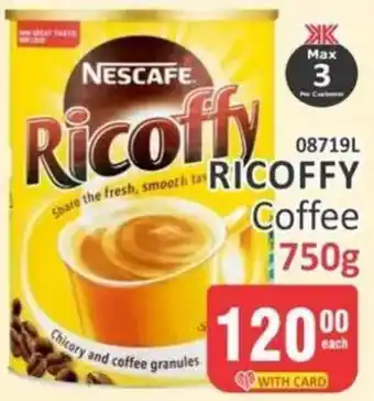 KitKat Cash and Carry Nescafe Ricoffy Coffee offer