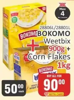 KitKat Cash and Carry BOKOMO Weetbix + Corn Flakes offer