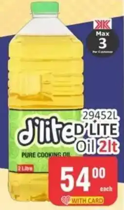 KitKat Cash and Carry d'lite Oil offer