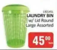 KitKat Cash and Carry LAUNDRY BIN w/ Lid Round Large Assorted offer