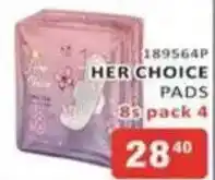KitKat Cash and Carry HER CHOICE PADS offer