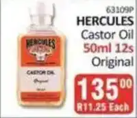 KitKat Cash and Carry HERCULES Castor Oil offer