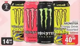 KitKat Cash and Carry Monster Energy Drink Assorted offer