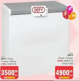 KitKat Cash and Carry DEFY Chest Freezer White offer