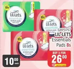KitKat Cash and Carry Lil-lets Essentials Pads offer