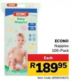 Jumbo ECONO Nappies offer