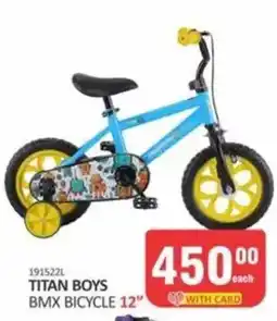 KitKat Cash and Carry TITAN BOYS BMX BICYCLE 12" offer