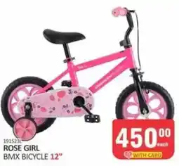 KitKat Cash and Carry Rose Girl BMX Bicycle 12" offer