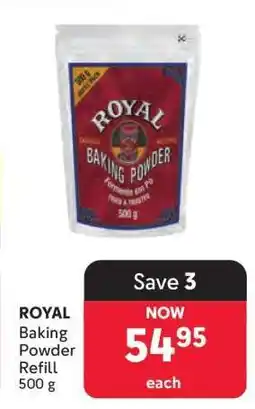 Makro ROYAL Baking Powder Refill 500 g offer