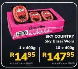 Jumbo SKY COUNTRY offer