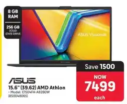Makro ASUS 15.6” (39.62) AMD Athlon offer