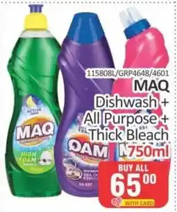 KitKat Cash and Carry MAQ Dishwash + All Purpose + Thick Bleach offer