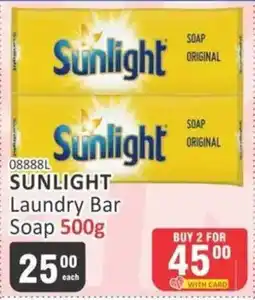 KitKat Cash and Carry Sunlight Laundry Bar Soap offer