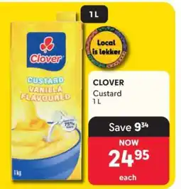 Makro CLOVER Custard offer