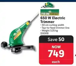 Makro 650 W Electric Trimmer offer