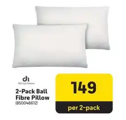 Makro 2-Pack Ball Fibre Pillow offer