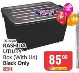 KitKat Cash and Carry RASHIDA UTILITY Box (With Lid) Black Only offer