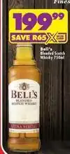 Shoprite Bell's - blended scotch whisky offer