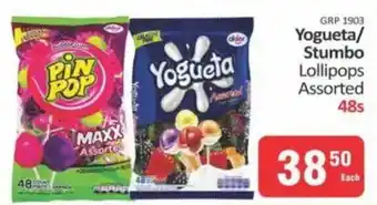 KitKat Cash and Carry Yogueta/ Stumbo Lollipops Assorted offer