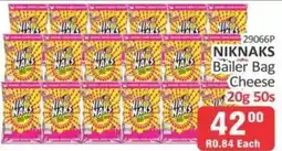 KitKat Cash and Carry NIKNAKS Bailer Bag Cheese offer