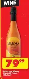 Shoprite Robertson winery - mimosa offer