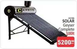 KitKat Cash and Carry iCARBON SOLAR Geyser Complete offer